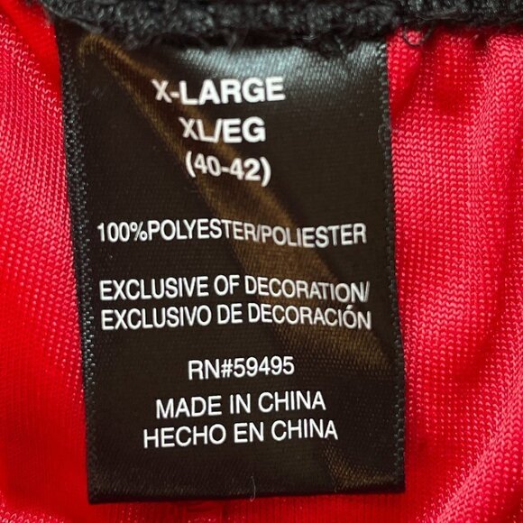 NEW Red Velvet Santa Boxers with Matching Santa Hat White Faux Fur Trim Size XL - Picture 9 of 10